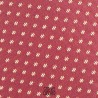Cuscino decorativo moderno rosa rosso dettaglio tessuto microdisegno