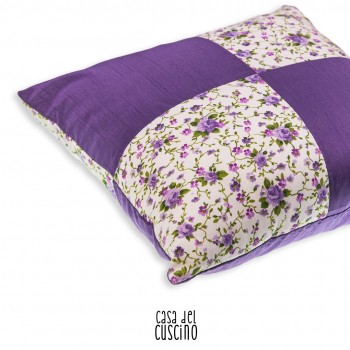 Lilla cuscino arredo fiori lilla